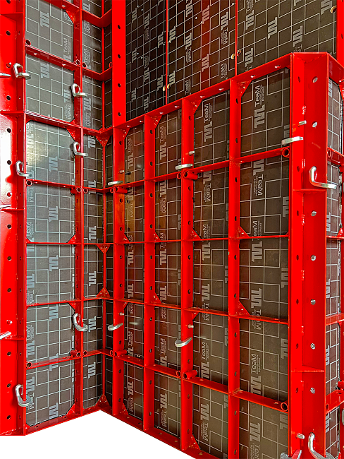 Мелкощитовая опалубка (МЩО) щит линейный 1200×600 фото 2