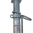 Стойка усиленная телескопическая для опалубки Промышленник оцинкованная 3.1 м фото 2