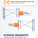 Леса строительные рамные ЛРСП 20 комплект 4x4 м фото 7