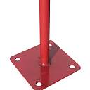 Защитное металлическое ограждение удлиненное фото 3