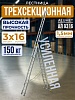 Лестница трехсекционная Ал 9316