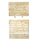 Щит деревянный для строительных лесов 0,75х1 м комплект 3 шт. фото 1