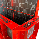 Мелкощитовая опалубка (МЩО) щит линейный 1200×500 фото 4