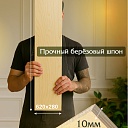 Фанера Промышленник 620х280х10мм, береза, упаковка 1 шт фото 2