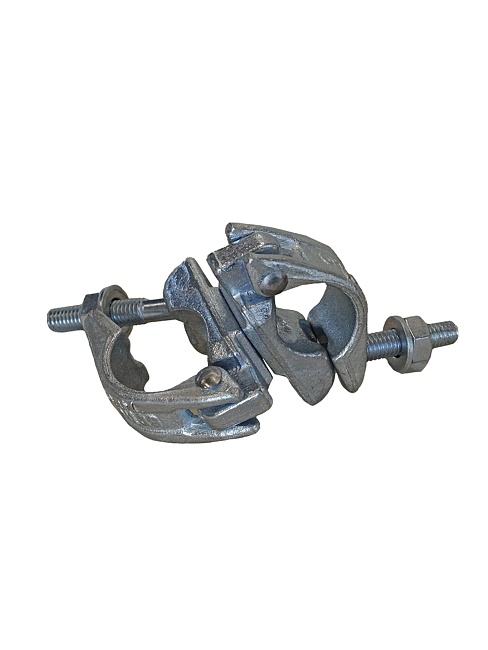 Хомут поворотный 48х48 мм, оцинкованный, кованный (упаковка 25 шт.) фото 1